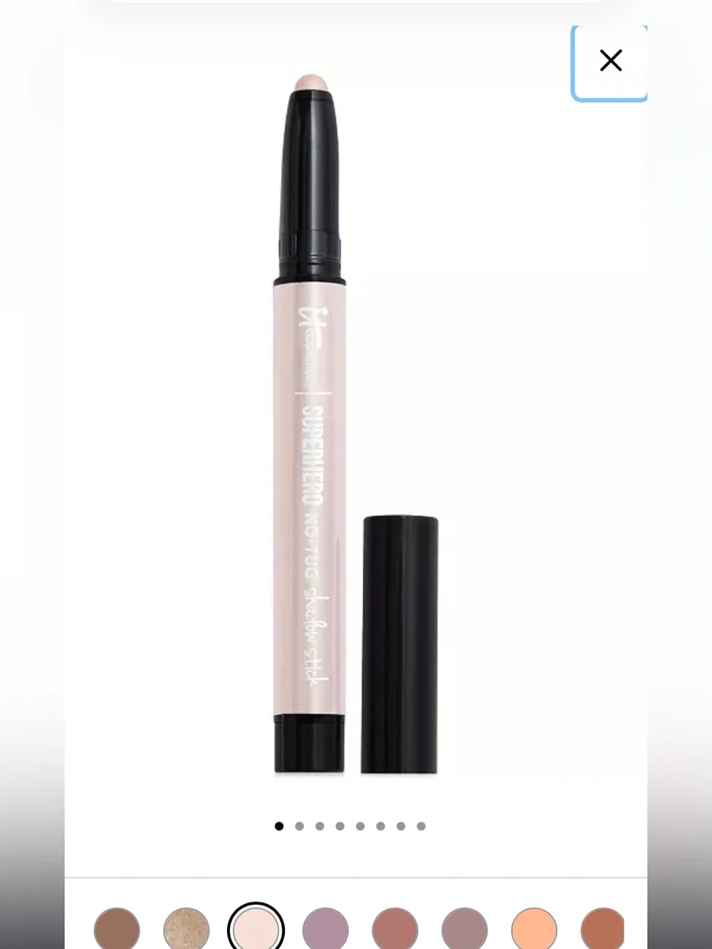IT Cosmetics Superhero No-Tug Shadow Stick Silk Armor New in Box